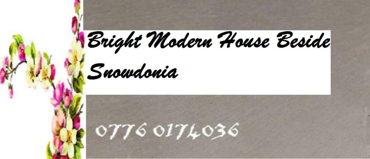 فيلا Bright Modern House Beside Snowdonia لانفيرفيخان المظهر الخارجي الصورة
